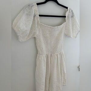 Compania Fantastica White 100% Cotton Romper